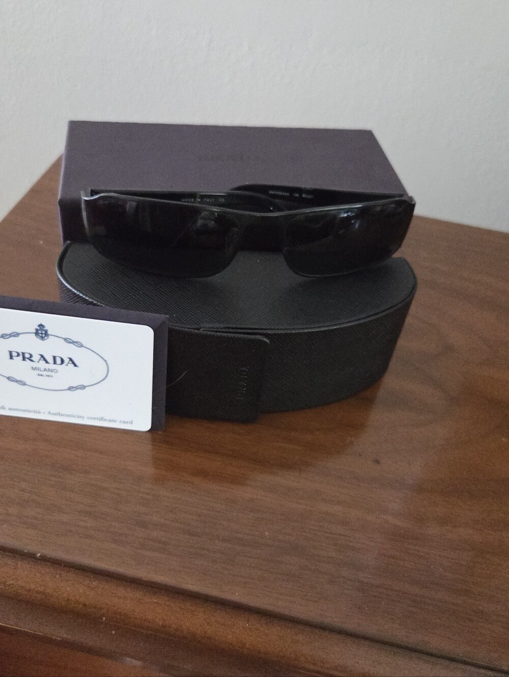 Prada Sunglasses  w/ Case, Box, Cleaning Cloth & COA - Unisex